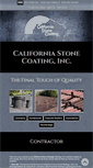 Mobile Screenshot of calstonecoat.com